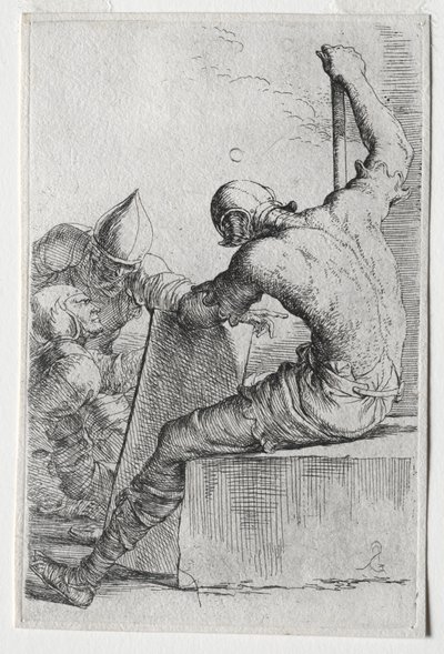 置物シリーズ：置物、1656-57。 作： Salvator Rosa