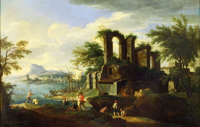 不明な画像 作： Salvator Rosa