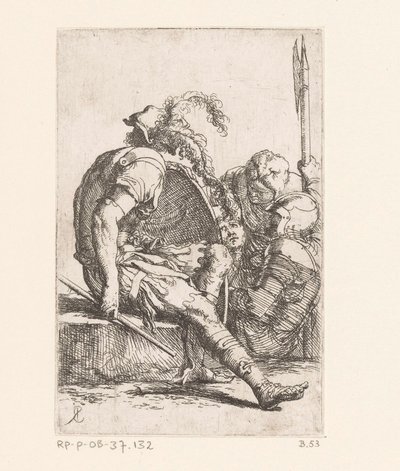 4 人の兵士 小さな人物（シリーズタイトル） フィギュア（連載タイトル） 作： Salvator Rosa