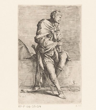 座っている兵士 小さなフィギュア（シリーズタイトル） フィギュア（シリーズタイトル） 作： Salvator Rosa