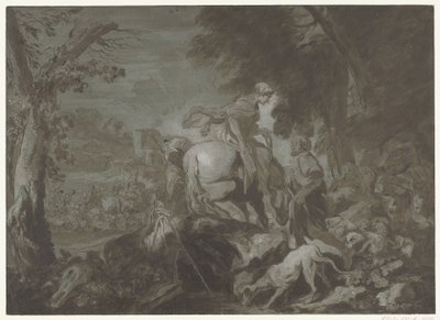 ジェイコブとレイチェルに別れを告げる 作： Salvatore Castiglione