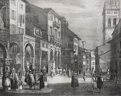 Royal Road, Corfu, Greece, lithograph by Salvatore Puglia from Poliorama Pittoresco, n 23, January 11   1458318   ja       japanese Successfully Translated  Original: The Disputed Prize (hand-coloured lithograph) Translat: The Disputed Prize (hand-coloured 作： Salvatore Puglia