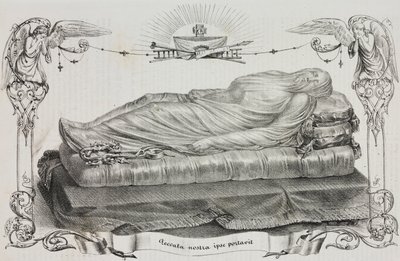 Giuseppe Sanmartino (noin 1720-1793), Cappella Sansevero, Napoli, Campania, Italia, Salvatore Puglian litografia Poliorama Pittorescosta, n:o 33, 26. maaliskuuta 作： Salvatore Puglia