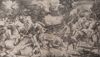 聖パウロの改宗、1545 年。 作： Salviati
