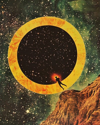 宇宙の門の像 作： Samantha Hearn