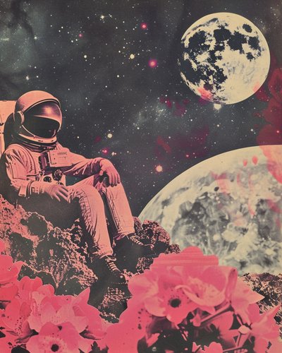 夢のような宇宙の花 作： Samantha Hearn