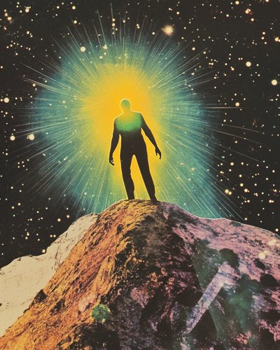 孤独な姿　宇宙の輝き 作： Samantha Hearn