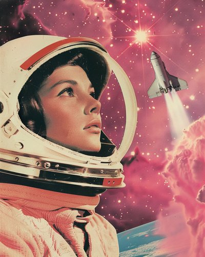 レトロ・スペース・ドリーム 作： Samantha Hearn