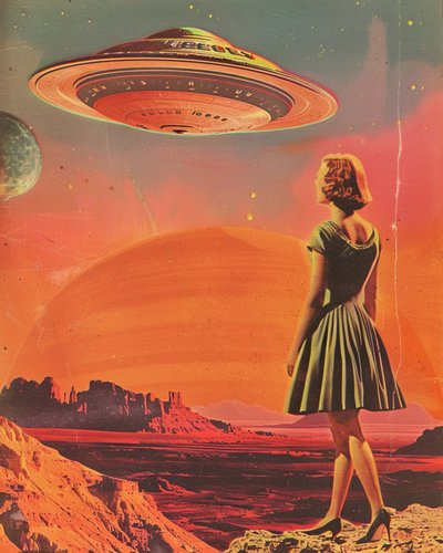 異星の空の下の女 作： Samantha Hearn