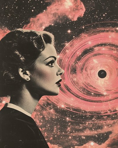 女性と宇宙の謎 作： Samantha Hearn