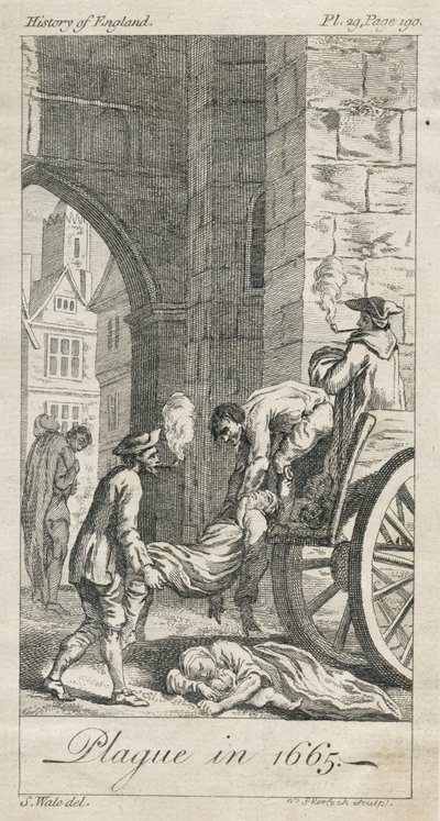 Collecting plague victims, Holywell Lane, Shoreditch, London, UK (engraving)   1461628   ja       japanese Successfully Translated  Original: Father Christmas travelling through snowy streets on his sleigh Translat: Father Christmas travelling through snow 作： Samuel (after) Wale
