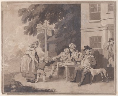 慈悲、1792 年 11 月 25 日。 作： Samuel Alken