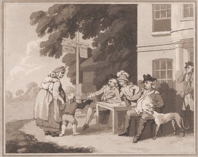 慈悲、1792 年 11 月 25 日。 作： Samuel Alken