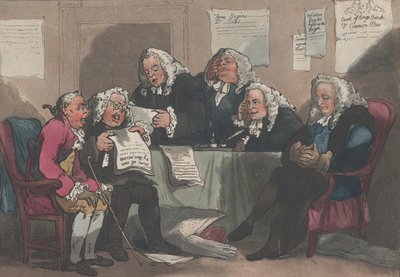 ボセレーション、1793 年 12 月 17 日。 作： Samuel Alken