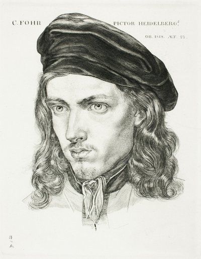 カール・フィリップ・フォアの肖像 作： Samuel Amsler