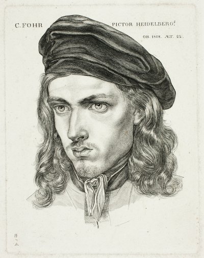 カール・フィリップ・フォアの肖像 作： Samuel Amsler
