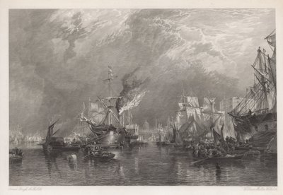 ロンドン港 作： Samuel Bough