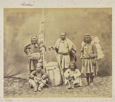 [シムラーで働く山師とキルタとダンディ］ 作： Samuel Bourne