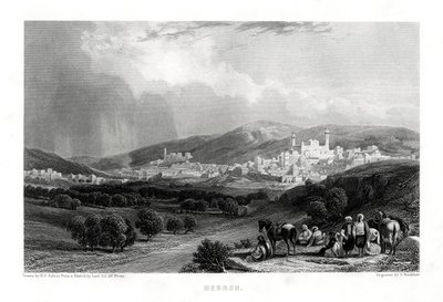 ヘブロン、1887 作： Samuel Bradshaw