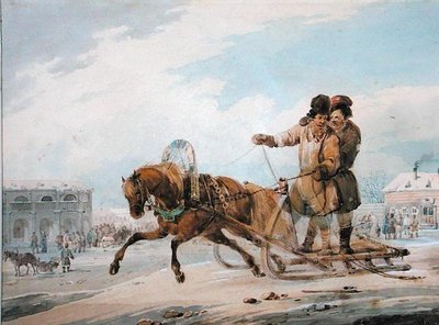 ロシアンスリー 作： Samuel Colman