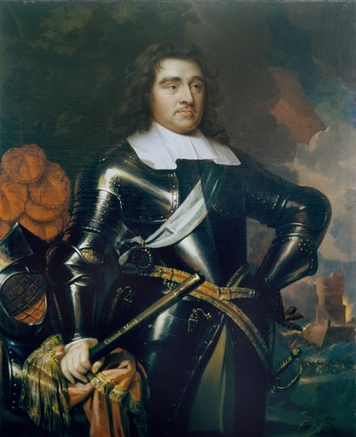 ジョージモンク将軍（1608-70）アルバマール1世公爵、1665年頃 作： Samuel Cooper