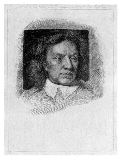 オリバークロムウェル1599〜1658年、イングランドの主保護者、1899年。 作： Samuel Cooper