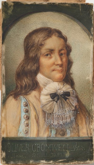 オリバー・クロムウェルの肖像 1599-1658, 1653. 作： Samuel Cooper