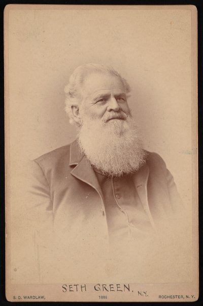 セス・グリーンの肖像 1817-1888, 1886. 作： Samuel D Wardlaw