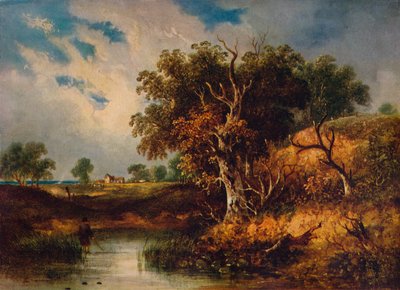風景、1855 作： Samuel David Colkett