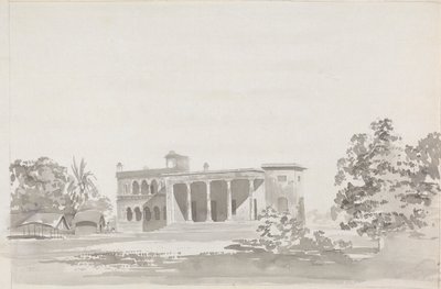 Grande edifício com uma colunata 作： Samuel Davis