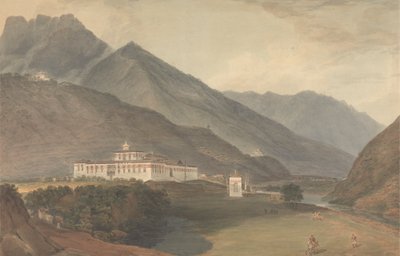 The Palace of the Deib Rajan at Tassisudon   1434965   ja       japanese Successfully Translated  Original: Sketch of Mr. Wards Summer House, Isle of Wight Translat: Sketch of Mr. Ward