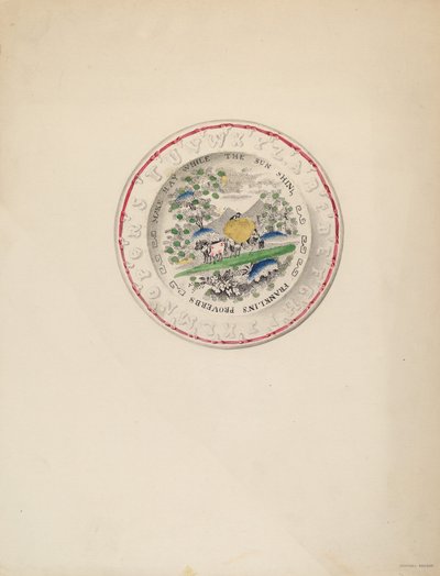 プレート、19351942年 作： Samuel Faigin