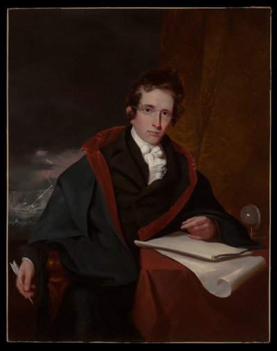 アレクサンダー・メトカーフ・フィッシャー (1794-1822)、学士号 1813年、MA 1816年 作： Samuel Finley Breese Morse