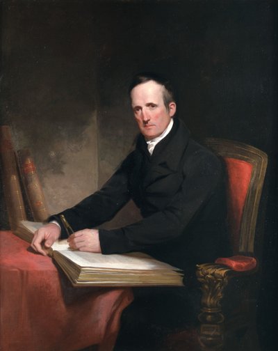 ジェレマイア・デイ（1773-1867年）、B.A. 1795、M.A. 1789 作： サミュエル・フィンリー・ブリーズ・モールス