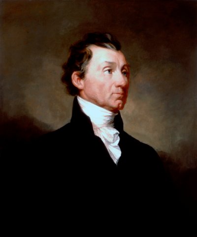ジェームズ・モンローの肖像、1819年頃（油彩・キャンバス 作： Samuel Finley Breese Morse
