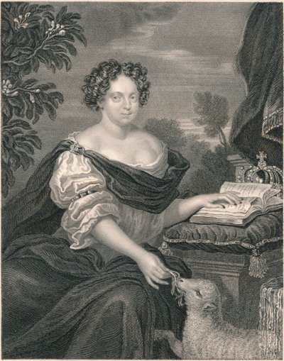 ブラガンザのキャサリン。チャールズ2世の女王、c1826。 作： Samuel Freeman
