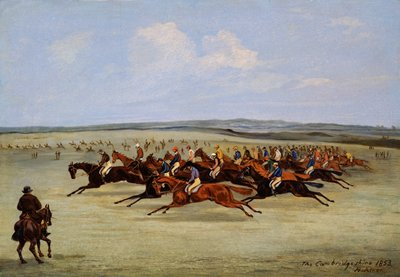 ケンブリッジシャーステークス、1853 作： Samuel Henry Alken