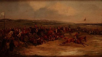 グランドナショナル 作： Samuel Henry Alken