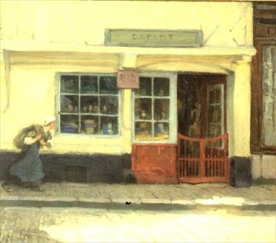 ストリートシーン 作： Samuel Henry William Llewelyn