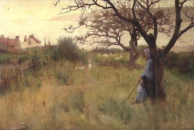 The Goose Girl 作： Samuel Henry William Llewelyn