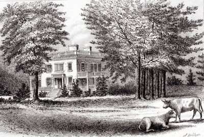 ハミルトングランジ、古いニューヨークから、ボリュームI、1802 作： Samuel Hollyer