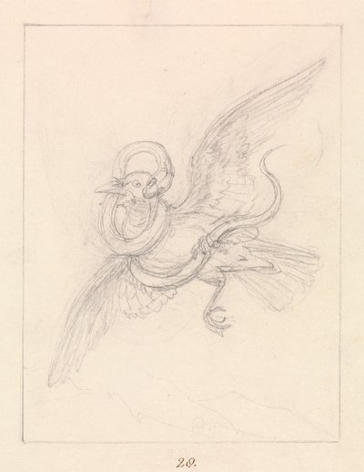 鴉と蛇 作： Samuel Howitt