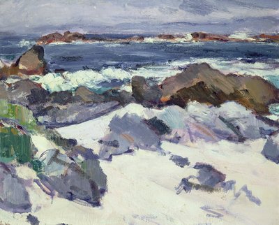 ロッキーショア、アイオナ 作： Samuel John Peploe