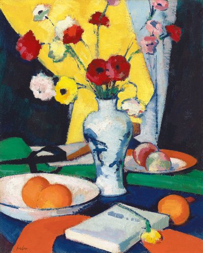 ラナンキュラス、1921年頃 作： Samuel John Peploe