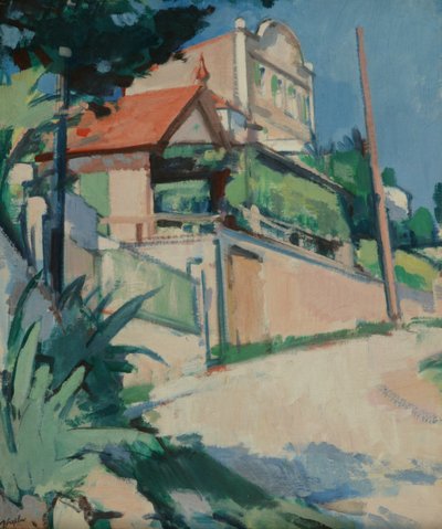 アロエの木 作： Samuel John Peploe