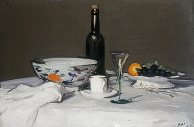ブラックボトル、1905年頃 作： Samuel John Peploe