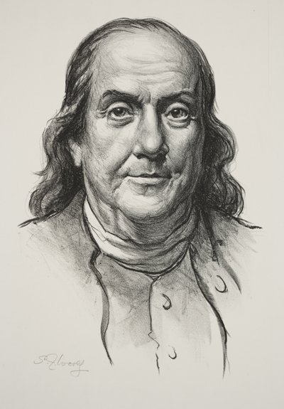 ベンジャミン・フランクリン（リソ） 作： Samuel Johnson Woolf