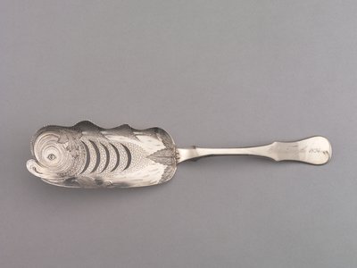 魚のスライス、1824年頃 作： Samuel Kirk