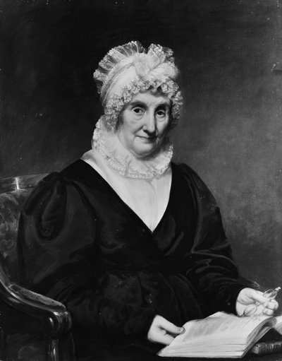 おそらくブロイド家の女性の肖像、1832年。 作： Samuel Lovett Waldo