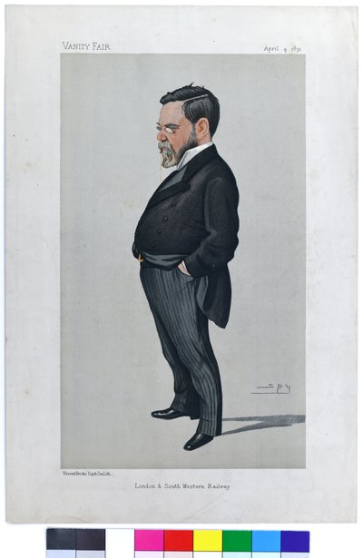 チャールズ・スコッター卿 作： Samuel Luke Fildes
